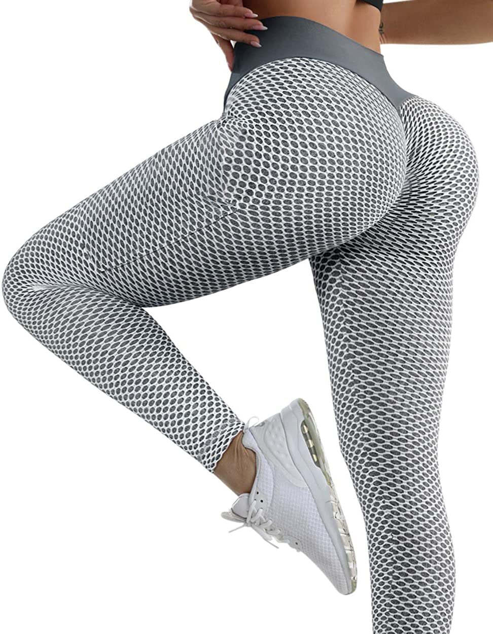 WOMEN SPORT YOGA PANTS BUTT LIFTINGTIGHT LEGGINGS