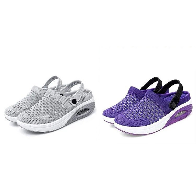 Women Walking Shoes Air Cushion Slip-On Shoes