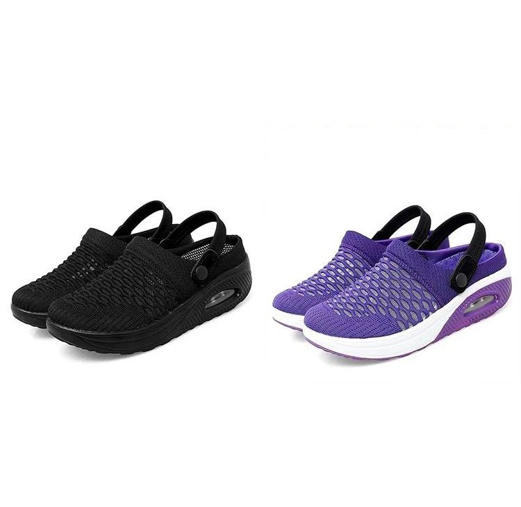 Women Walking Shoes Air Cushion Slip-On Shoes