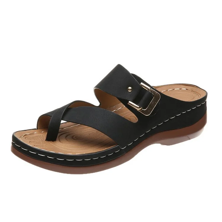 Women’s Arch Support Casual Leather Sandals