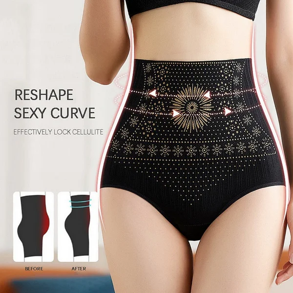 Women's High Waist Tummy Control Shaping Panties Graphene Honeycomb Vaginal Tightening Pill