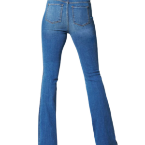 Women’s No-Button Stretch Flare Jeans