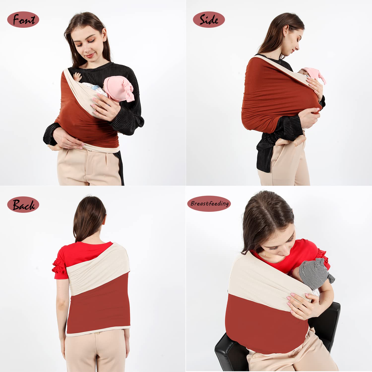 Wrap-A-Roo Baby Bonding Wrap Carrier