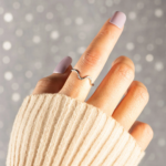 You've Survived Too Many Storms - Minimalist Wave Ring