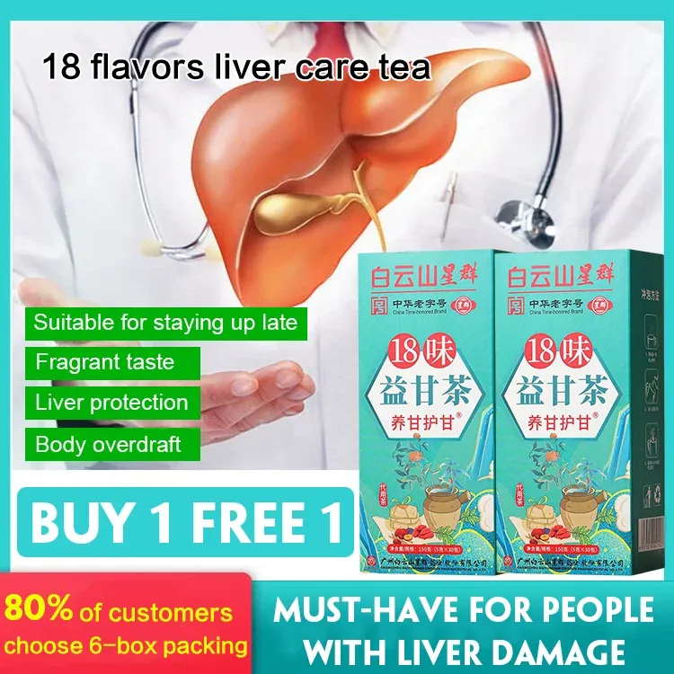 Lovewlshop 18 Flavors Liver Care Tea