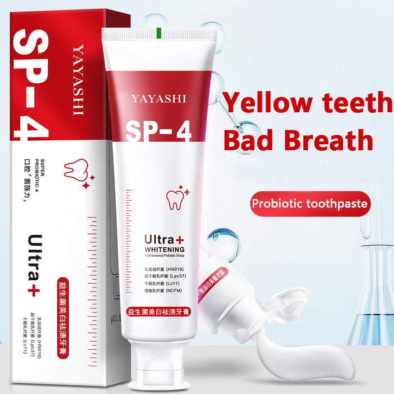 2023 HOT SALE - YAYASHI SP-4 Probiotic Whitening Toothpaste