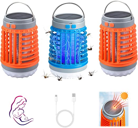 2023 New Upgrade Multifunctional Solar Anti-Mosquito Light