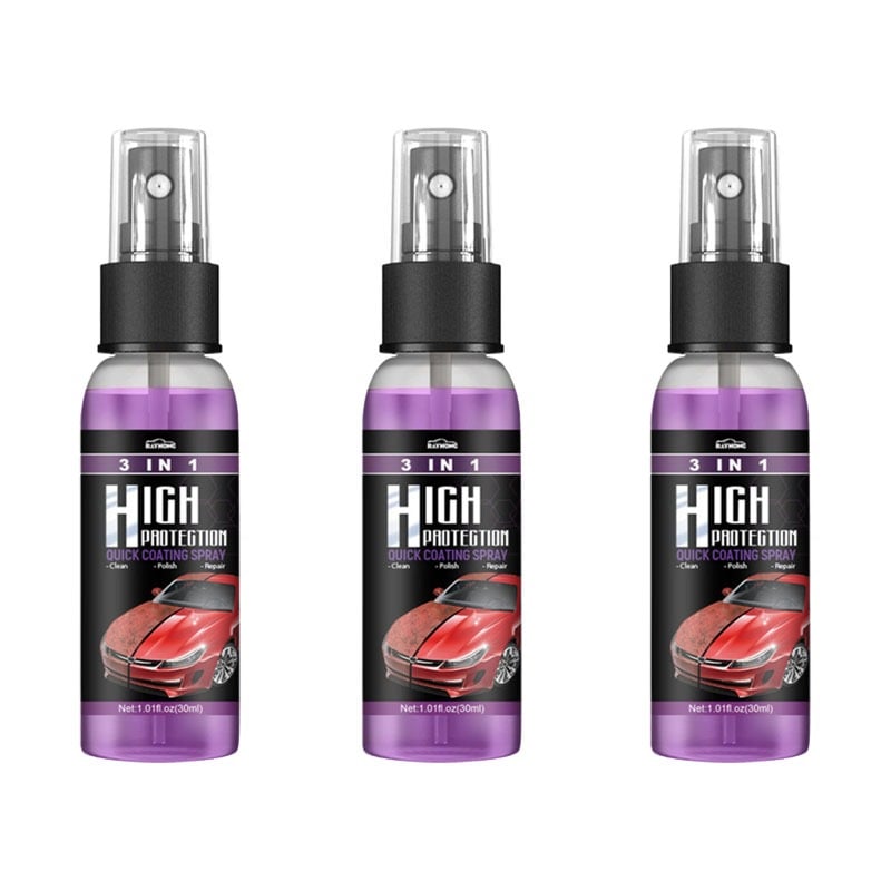 3 in 1 Ceramic Car Coating Spray (Buy 2 get 1 free)