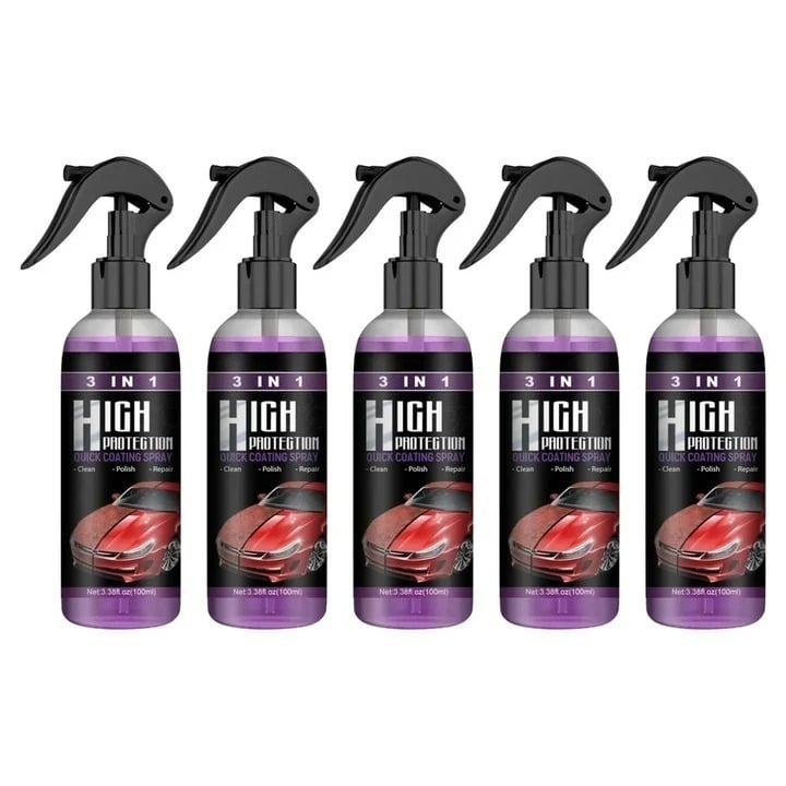 3 in 1 Ceramic Car Coating Spray (Buy 2 get 1 free)