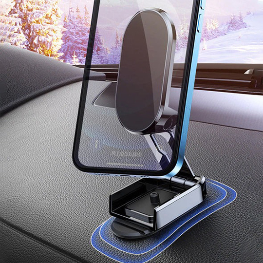 360 Rotatable Magnetic Car Phone Holder Magnet Smartphone Support GPS Foldable Phone Bracket in Car