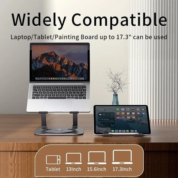 618 MID-YEAR BIG PROMOTION!! Laptop Stand Aluminum Alloy Rotating Bracket