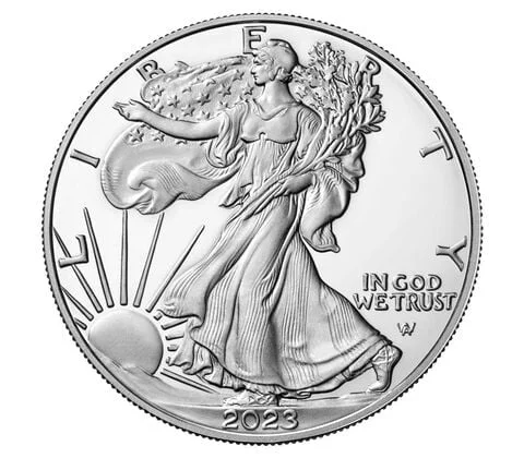 American Eagle 2023 One Ounce Silver-plated Coin