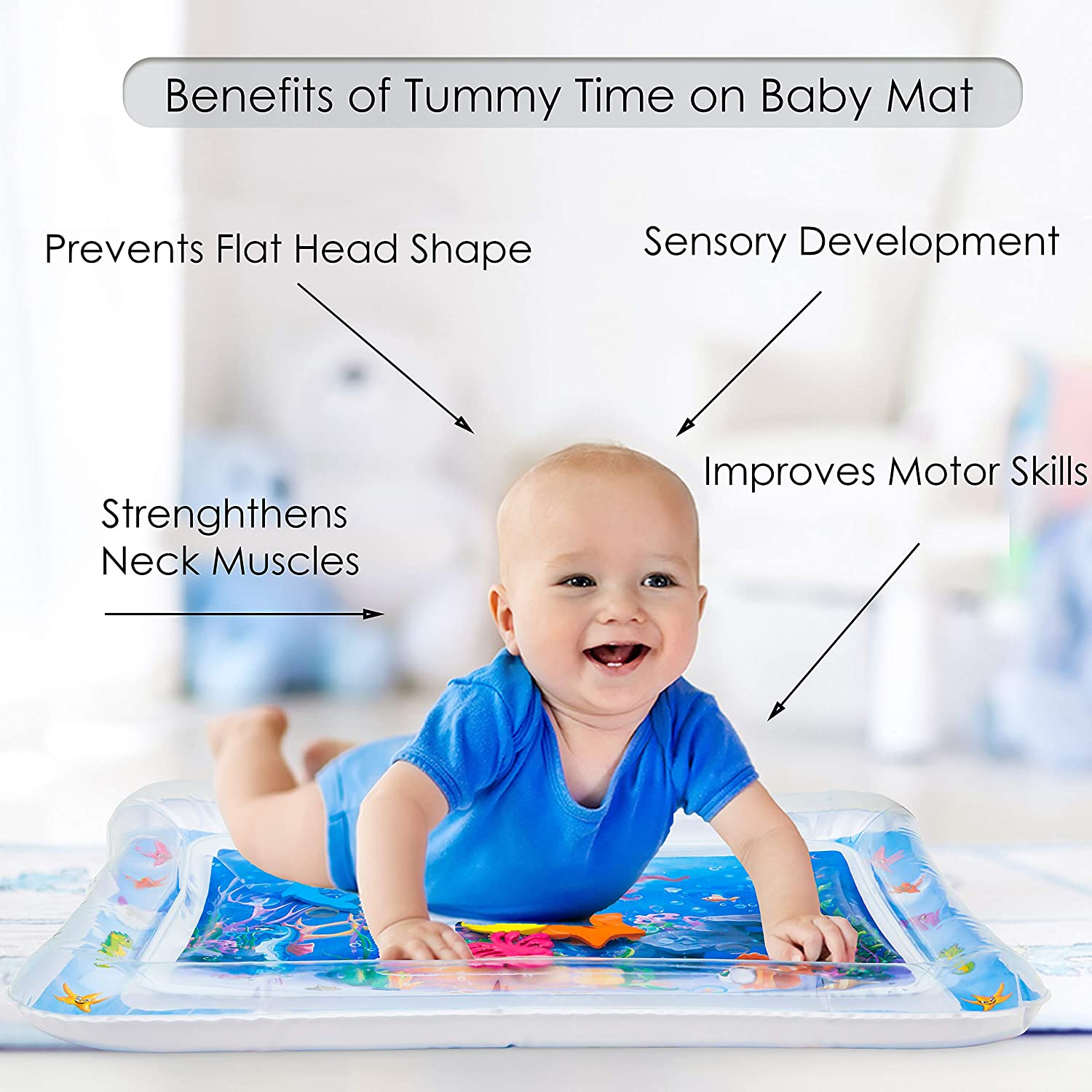 BabyMello Tummy Time Mat