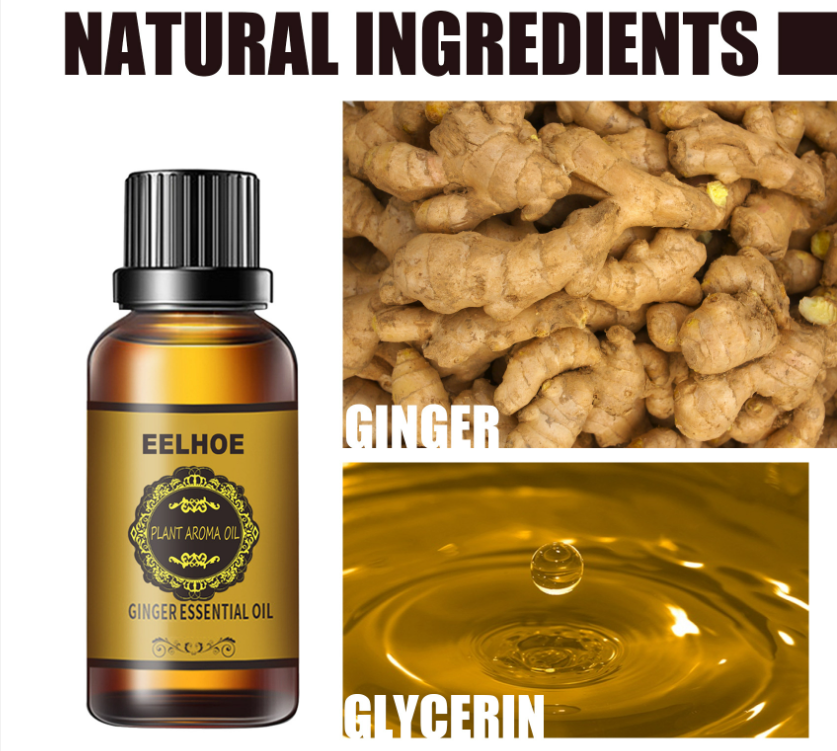 Aerohake - Belly Drainage Ginger Essential Oil