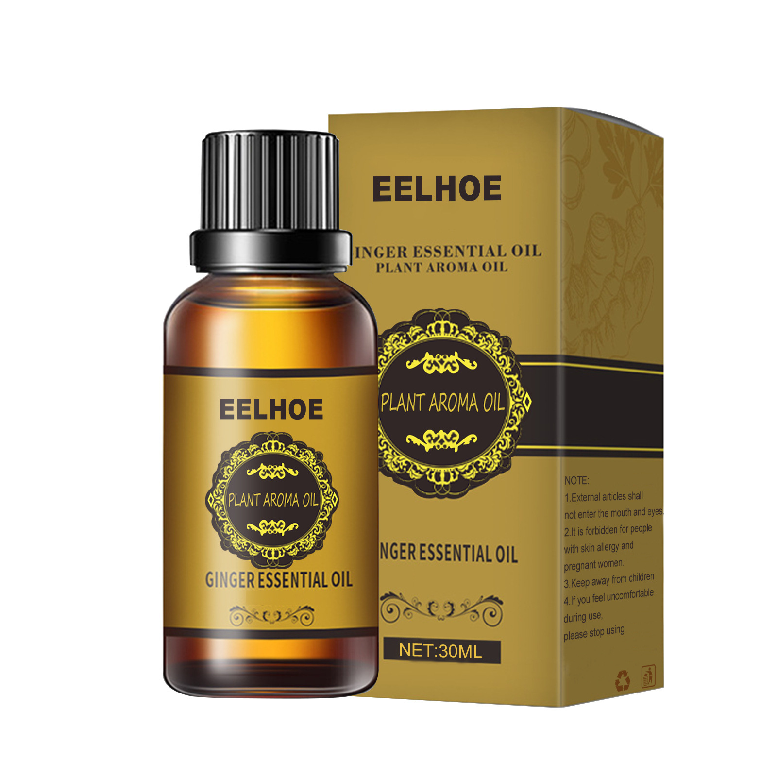 Aerohake - Belly Drainage Ginger Essential Oil