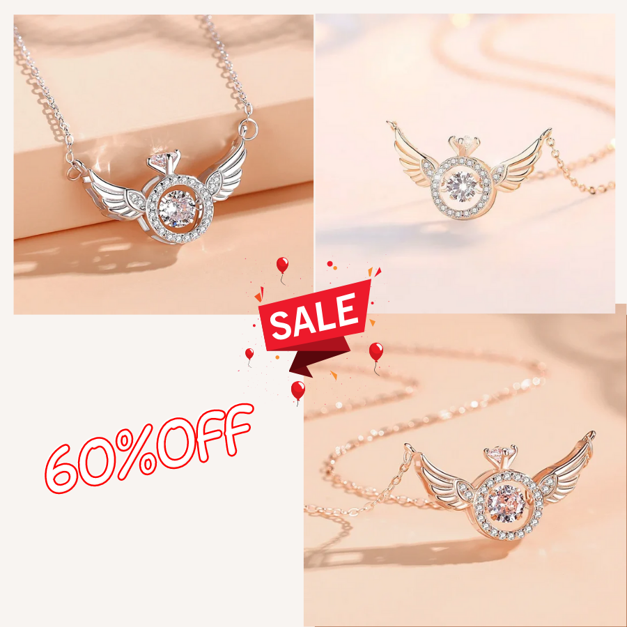 (Best gift for Mother's day) - ANGEL WINGS NECKLACE