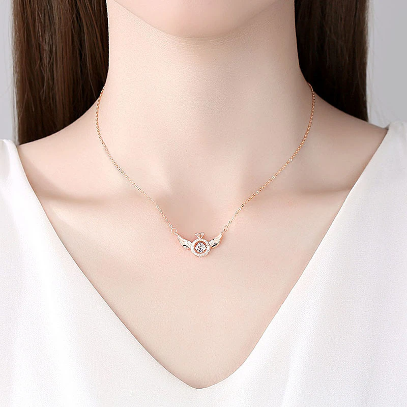 (Best gift for Mother's day) - ANGEL WINGS NECKLACE