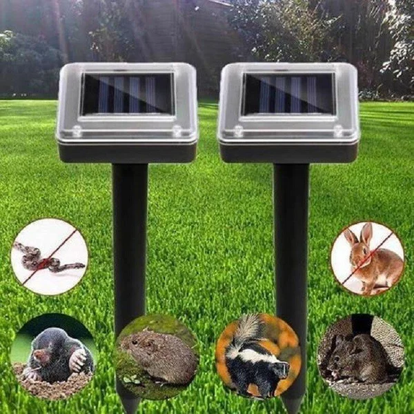 (BIG SALE - 49% OFF) Solar Power Mouse Mole Snakes Pest Rodent Repeller