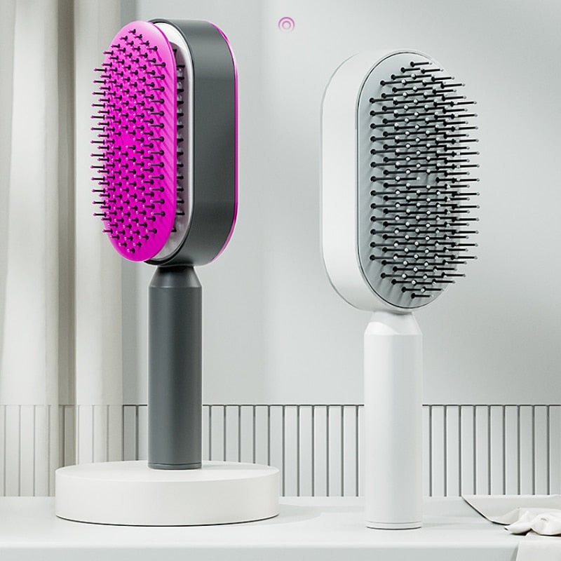 Brush Co-op  Self Cleaning Hairbrush