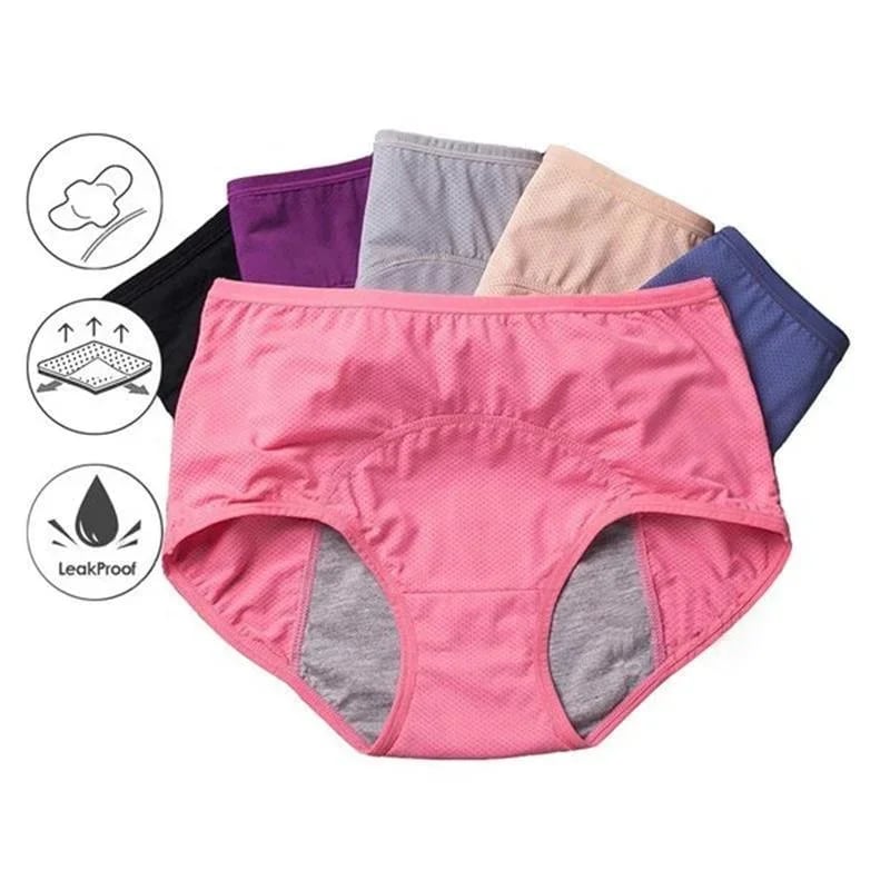 Buy 3 Get 2 Free – High-waisted Leak-proof Protective Panties