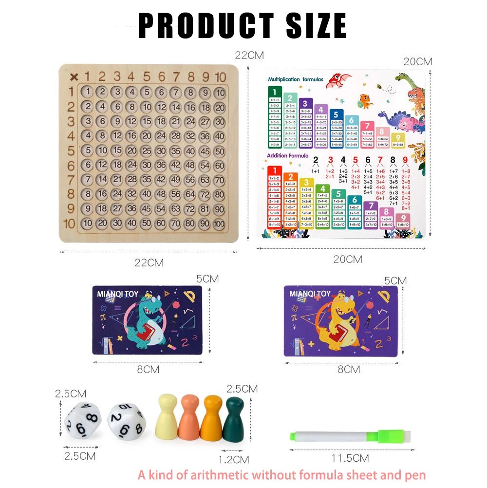 Children’s Early Education Ninety-nine Multiplication And Addition Formula Toy