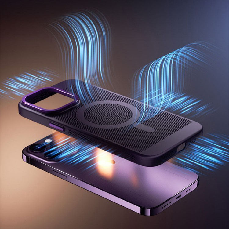 "Chubby" Breathable and Heat Dissipation Magnetic iPhone Case