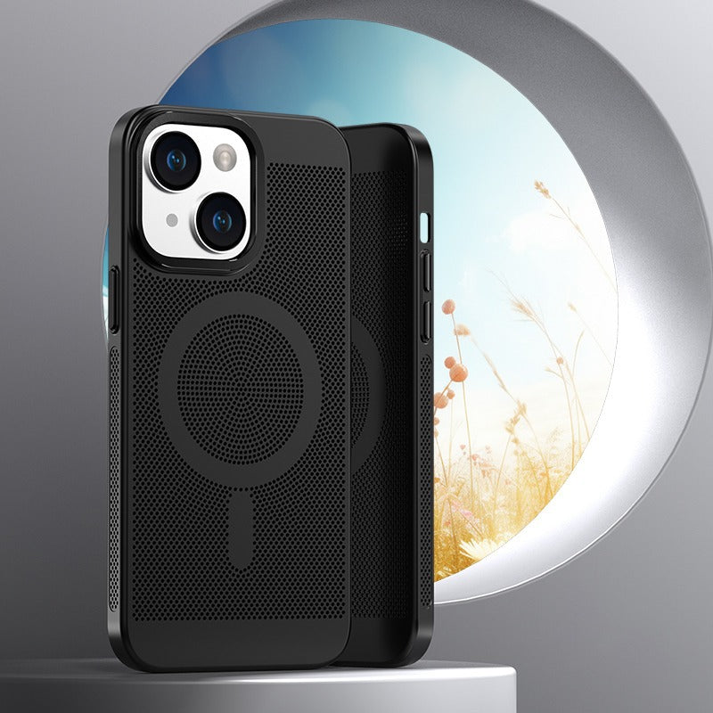 "Chubby" Breathable and Heat Dissipation Magnetic iPhone Case