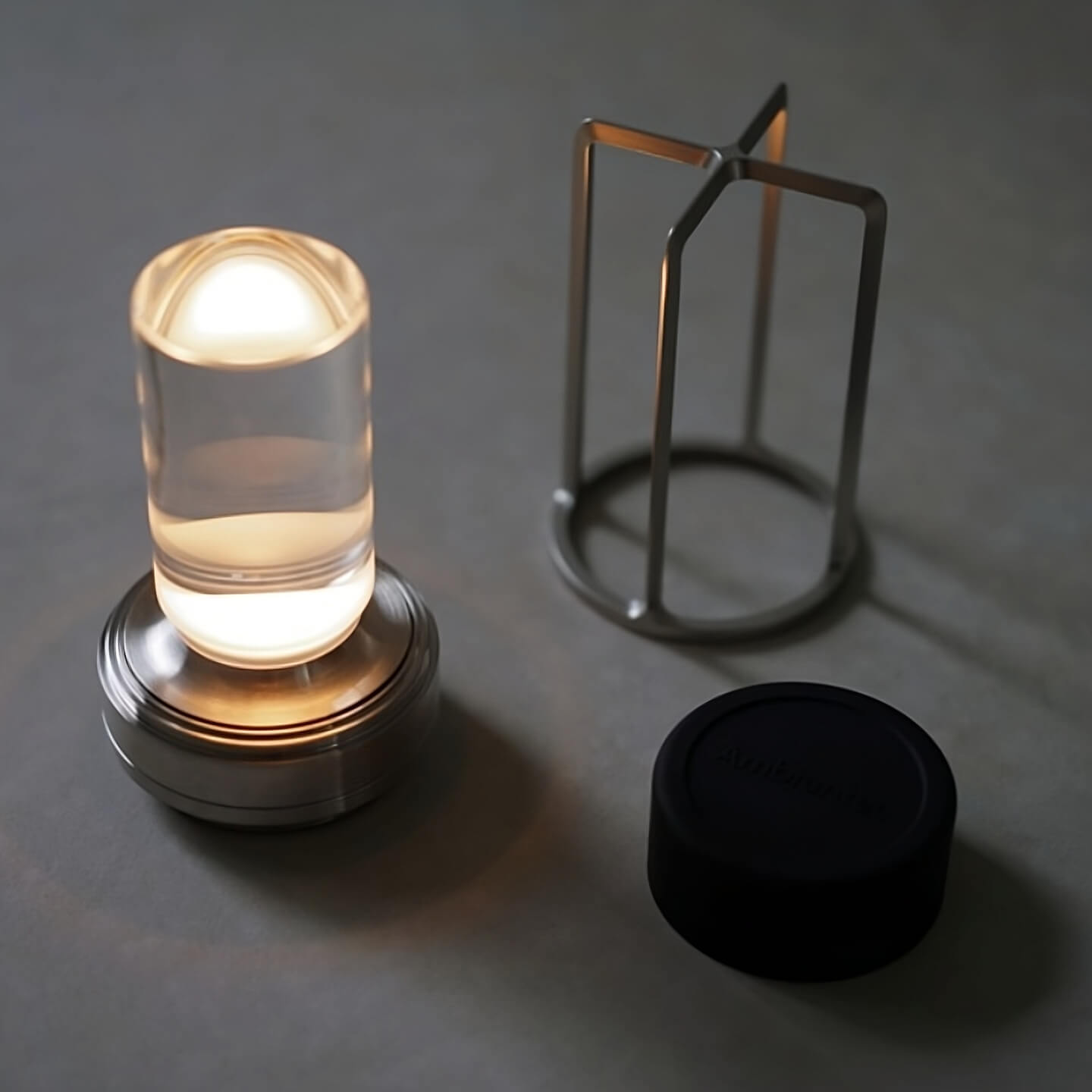 Lumisom Crystal Lantern Table Lamp