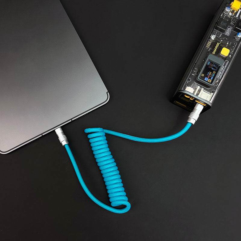 "Curly Chubby" Car-friendly Fast Charging Cable