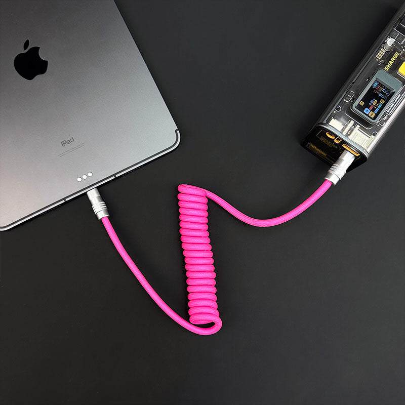 "Curly Chubby" Car-friendly Fast Charging Cable