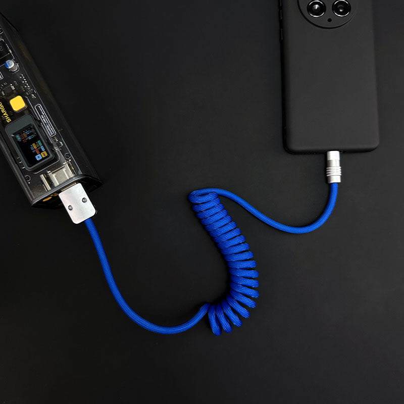 "Curly Chubby" Car-friendly Fast Charging Cable