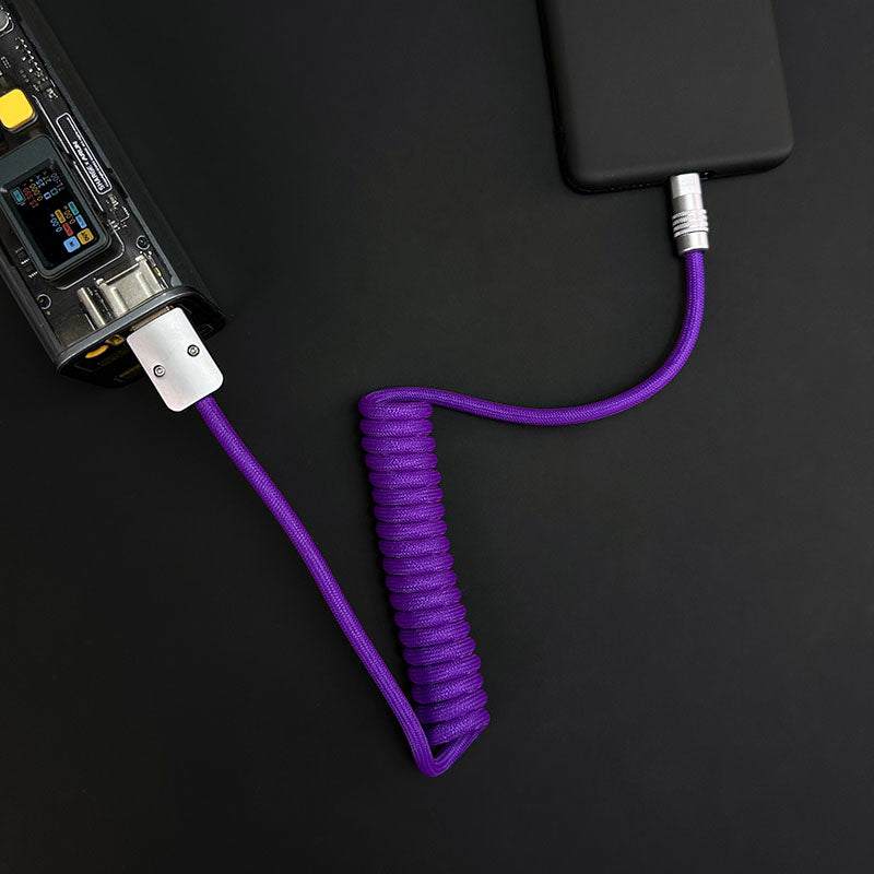 "Curly Chubby" Car-friendly Fast Charging Cable