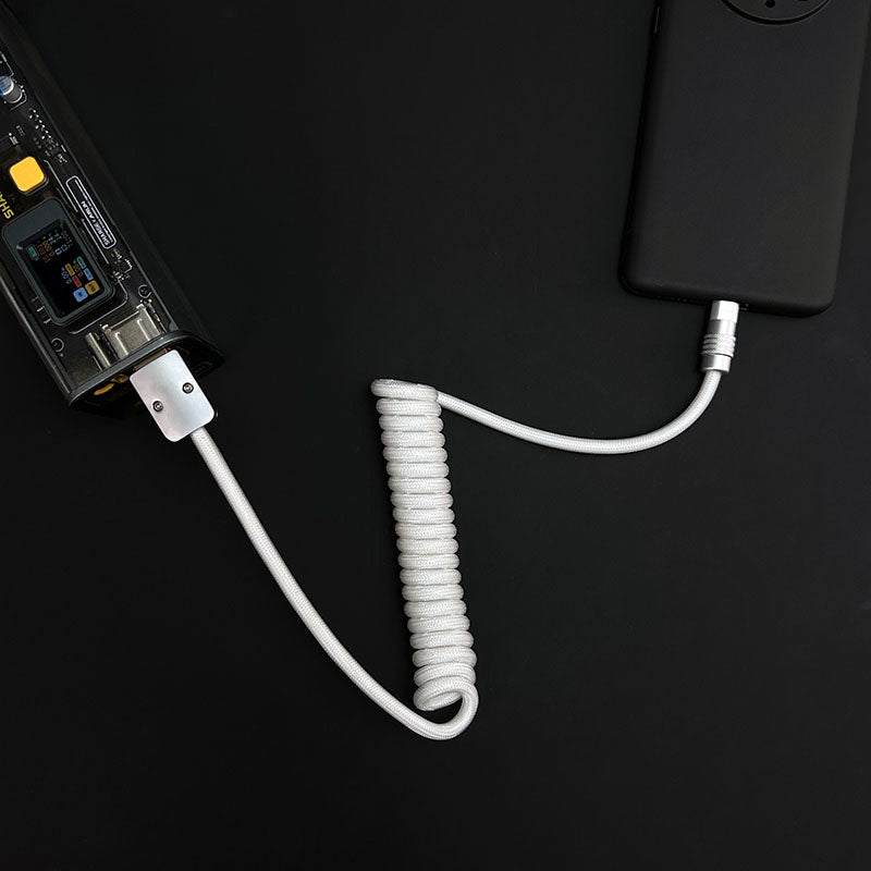 "Curly Chubby" Car-friendly Fast Charging Cable