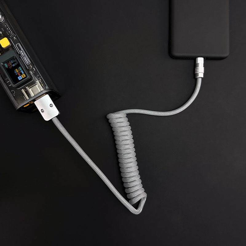 "Curly Chubby" Car-friendly Fast Charging Cable