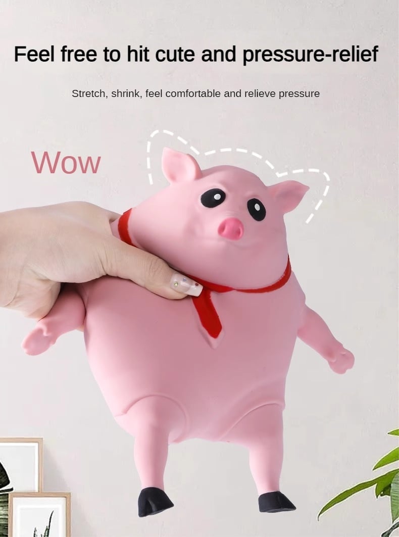 Cute Pink Piggy Antistress Toy