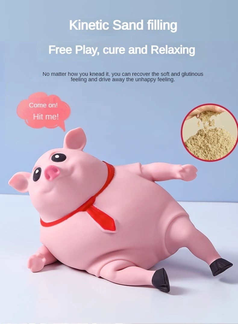 Cute Pink Piggy Antistress Toy