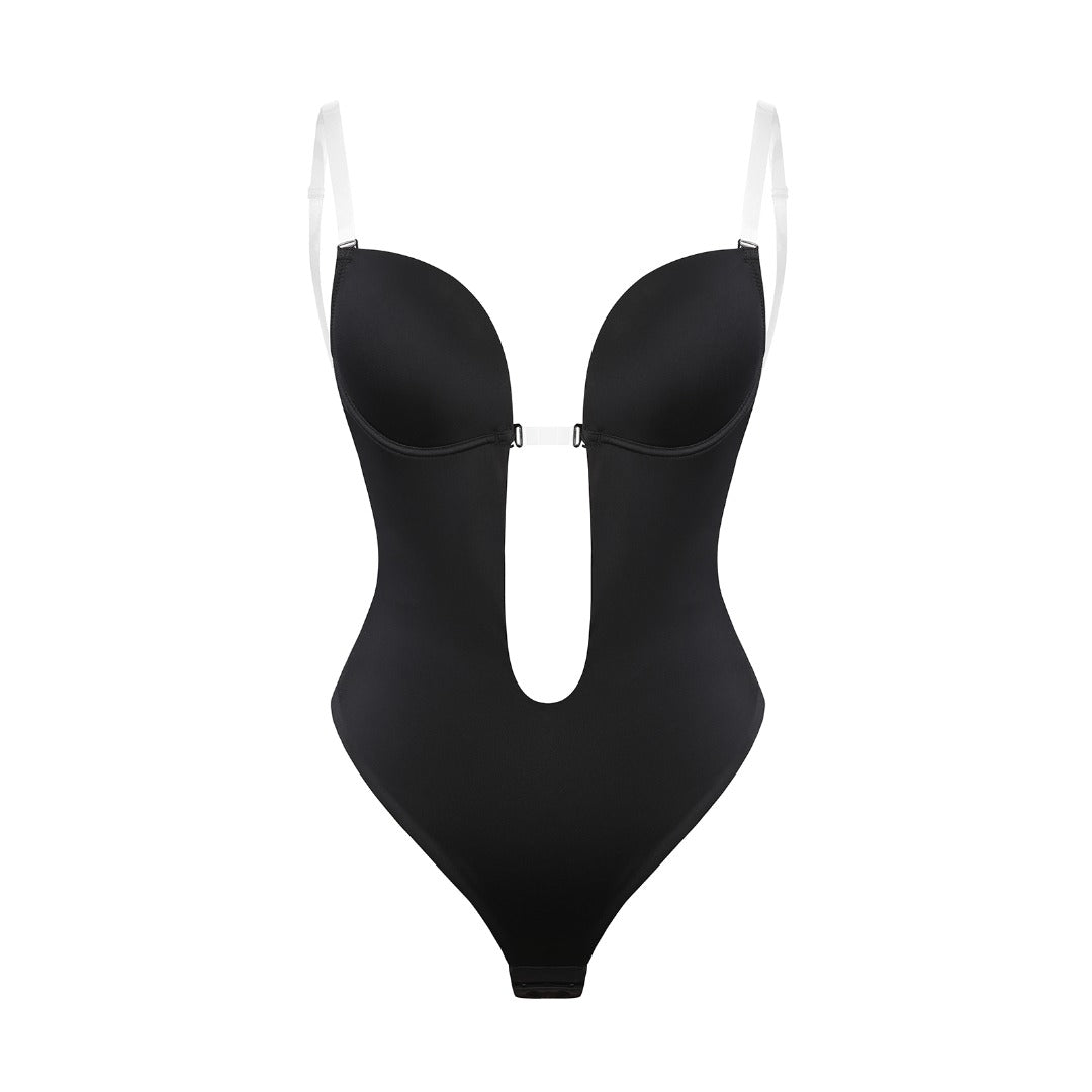 DaisyLove V-NECKLINE INVISIBLE BACKLESS BODYSUIT- BASIC (BUY 1 GET 1 FREE)