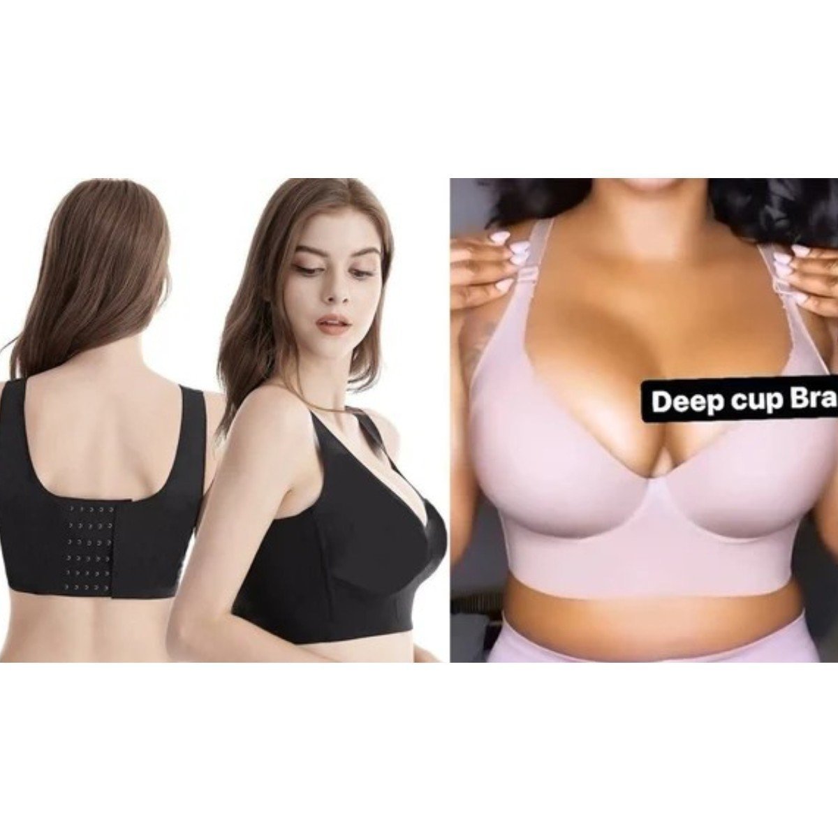 DEEP CUP BRA HIDE BACK FAT WITH SHAPEWEAR INCORPORATED