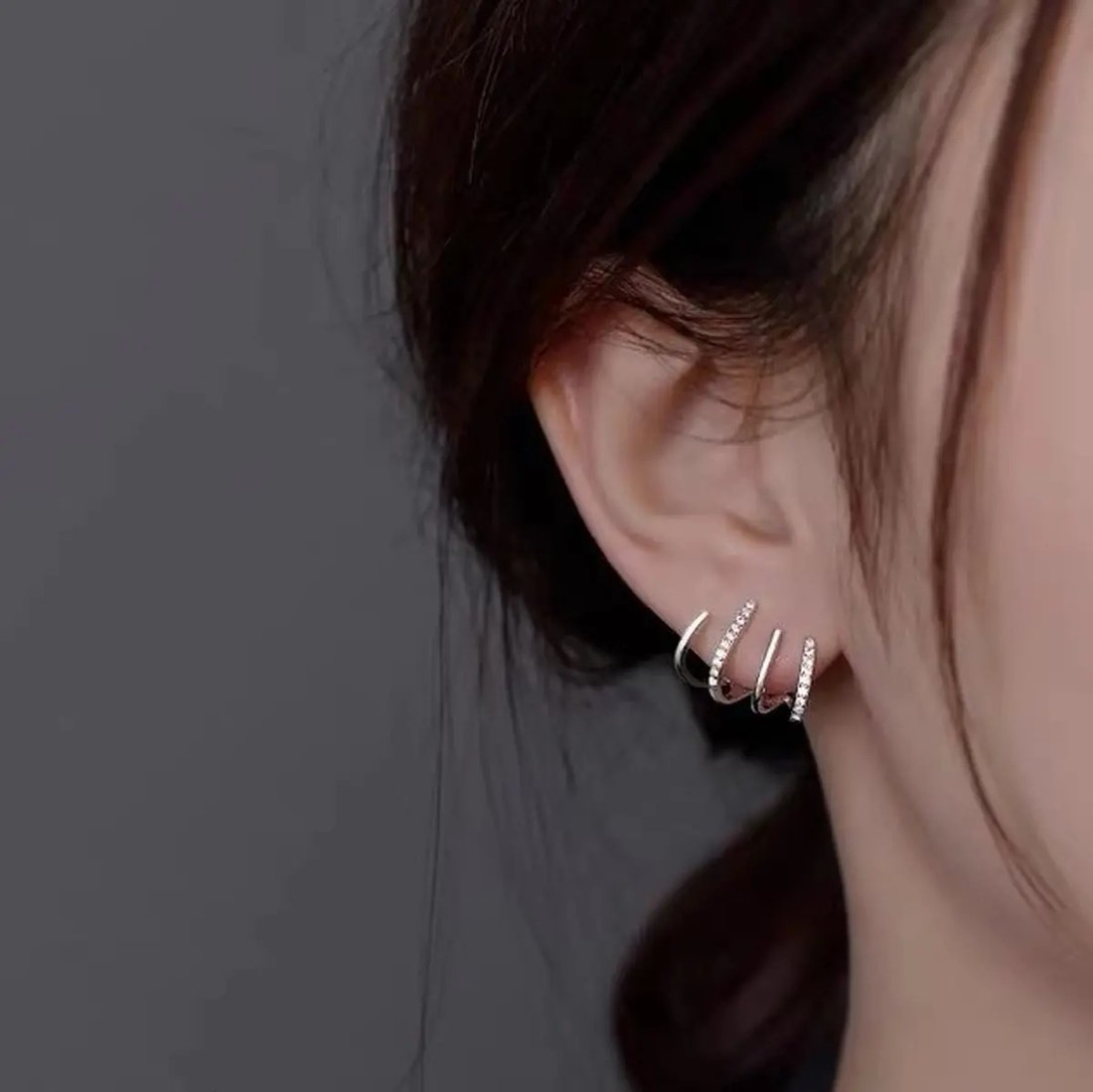 Fashion Shiny Cat Claw Earrings