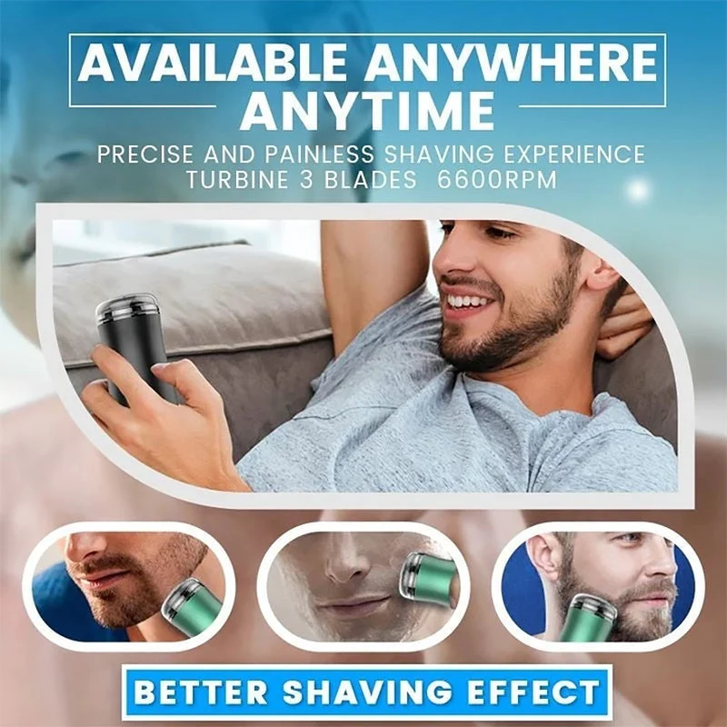 Father's Day Hot Sale - Pocket Size Washable Electric Razor