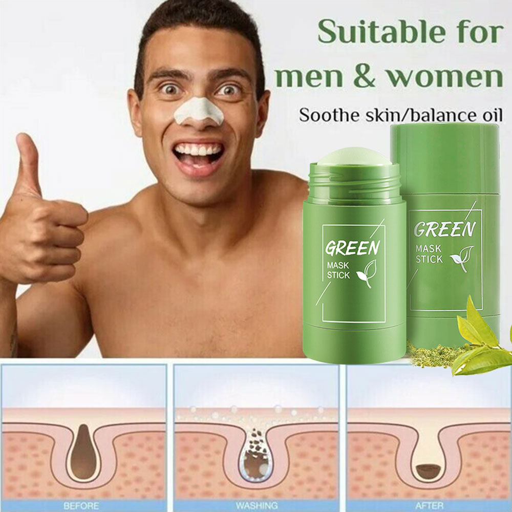 (Father's Day Sale 50% OFF) Poreless Deep Cleanse Green tea mask