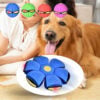 FidoFris - Pet Flying Saucer LED UFO Magic Ball Helps Relieve Stress, Anxiety & Boredom with Indoor & Outdoor Interactive Play