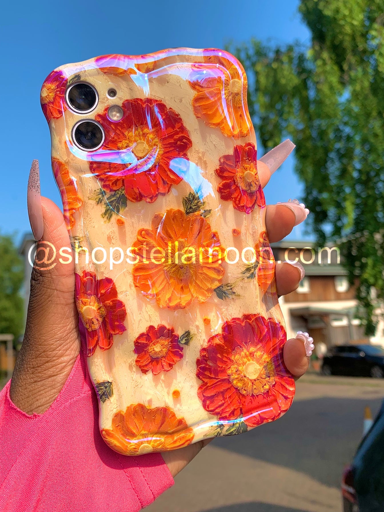 FIREGLOW PETALS IPHONE CASE 