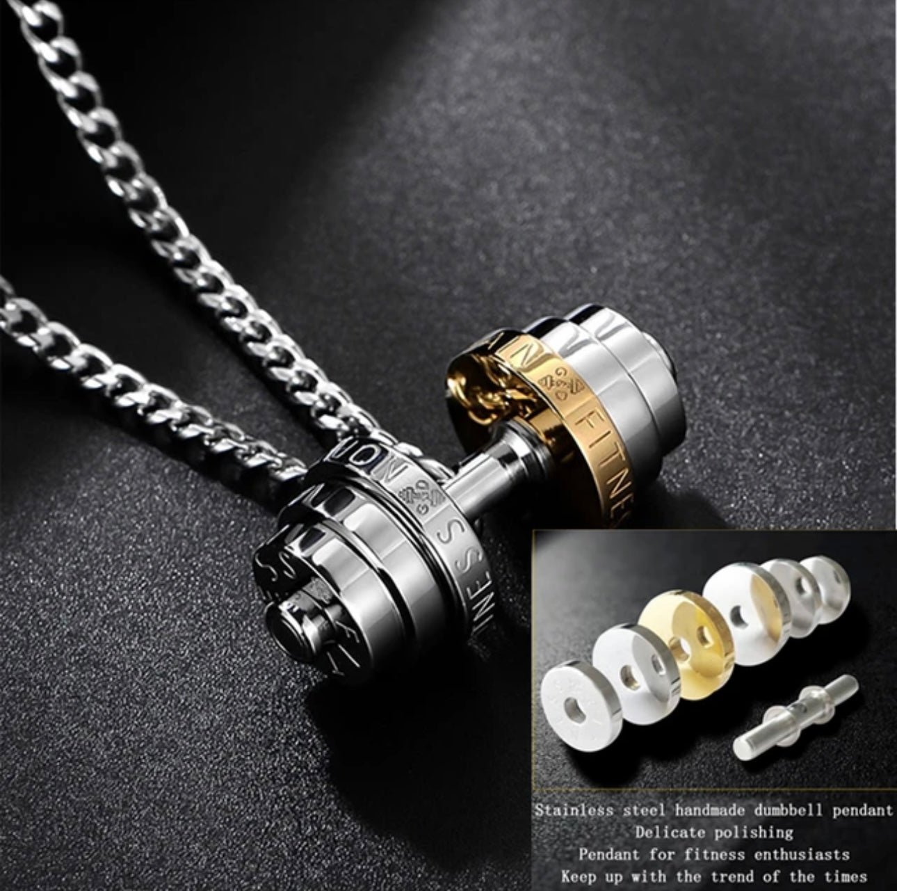 FitFlex - Dumbbell Necklace