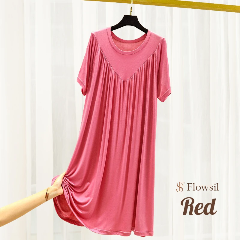 Flowsil - Super Soft Comfortable Plus size Loose Dress