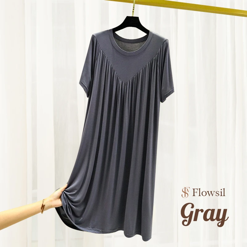 Flowsil - Super Soft Comfortable Plus size Loose Dress