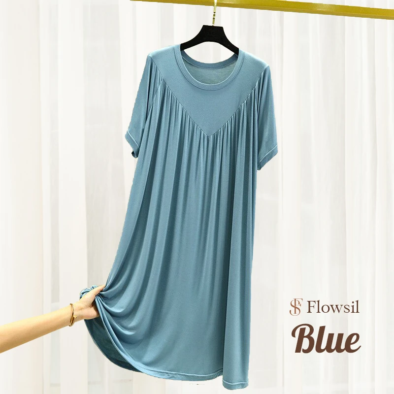 Flowsil - Super Soft Comfortable Plus size Loose Dress