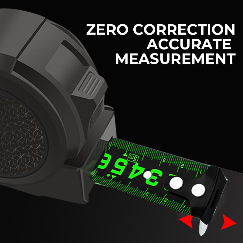 Fluorescent steel tape measure