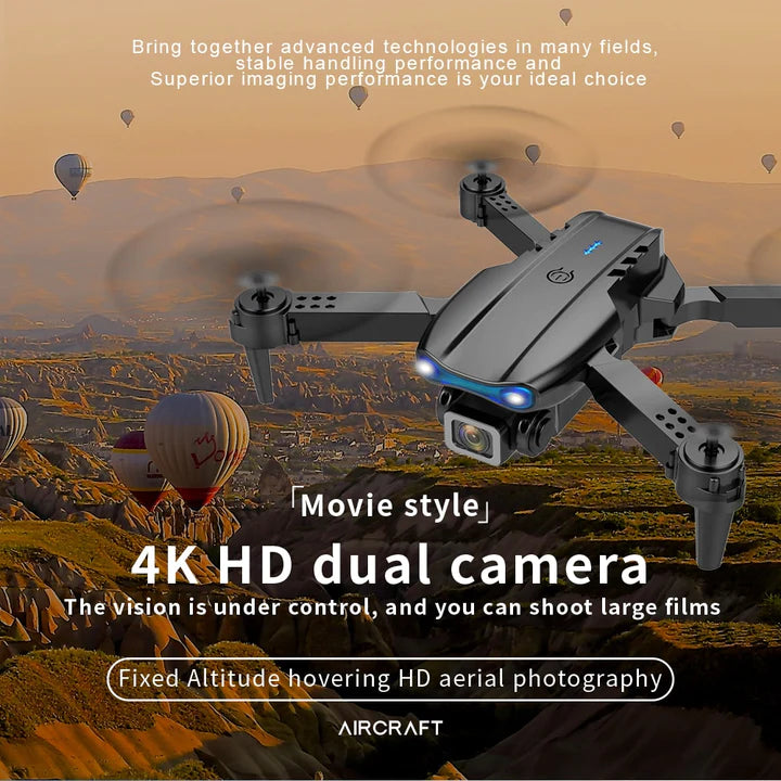 FlyMaster Pro 4K - Professional controllable drone with camera!