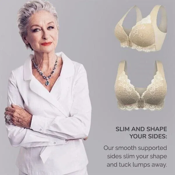 SHAWERONIS FRONT CLOSURE 5D SHAPING PUSH UP COMFY WIRELESS BRA(3 PCS)